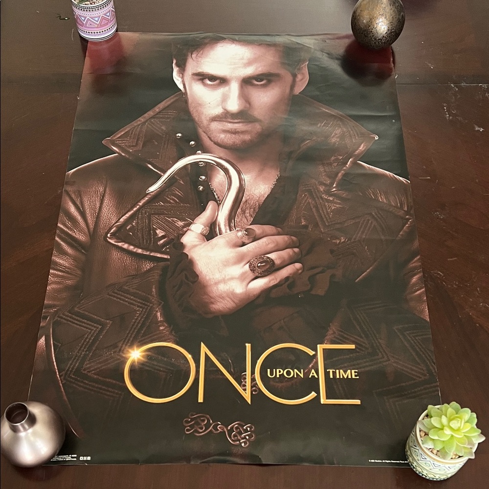 Once Upon A Time Captain Hook Poster
